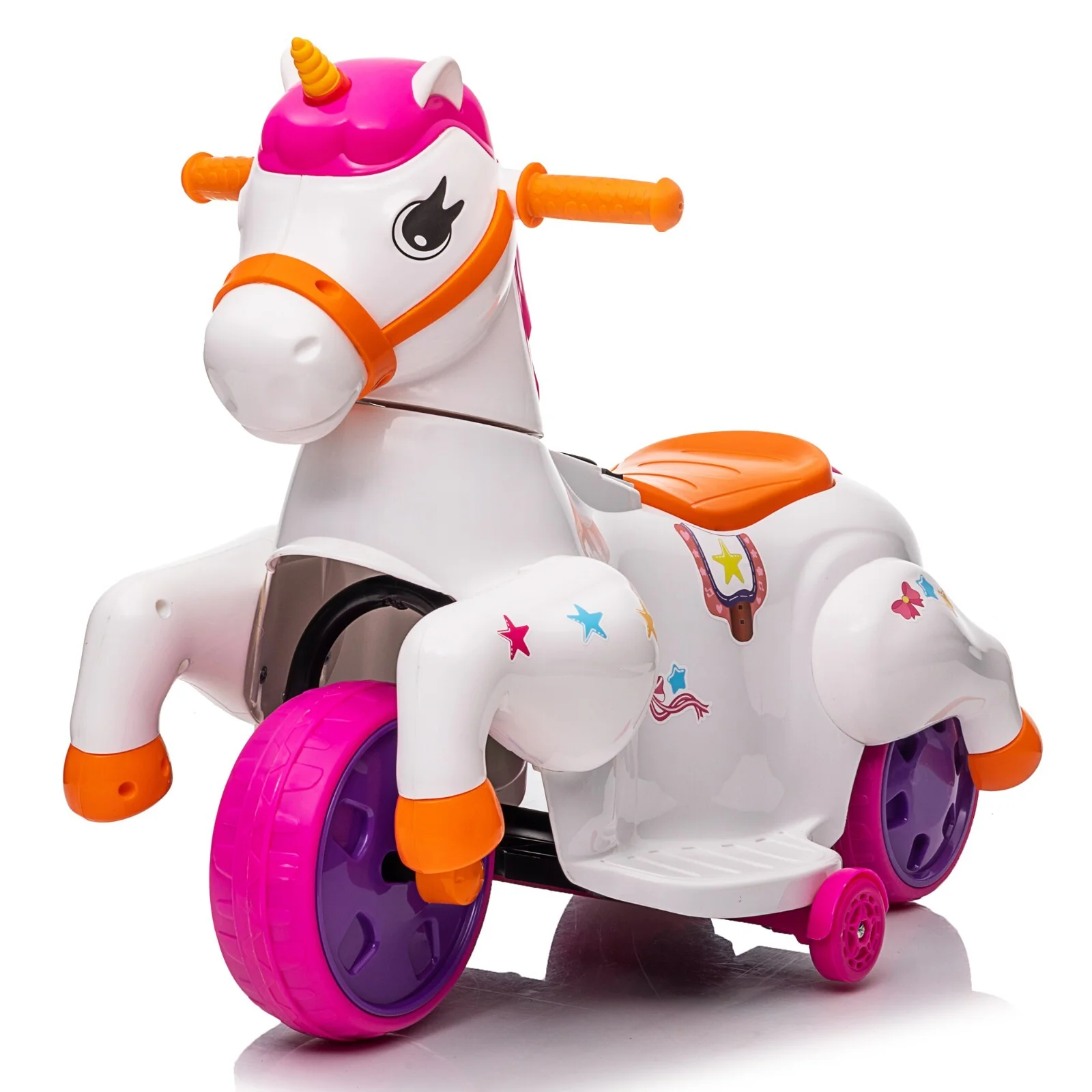 6V Kids Ride-On Toy with Music and Rechargeable Battery for Toddlers - Image 16