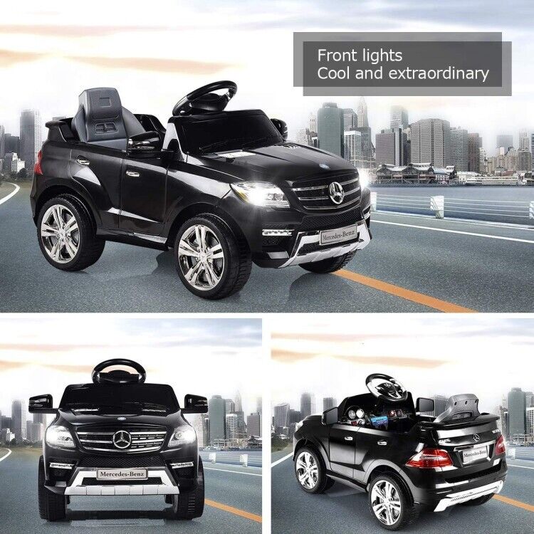 6V Mercedes Benz Electric Kids Ride On Car with MP3 Player and Remote Control - Suitable for Ages 3 to 6 Years - Image 3