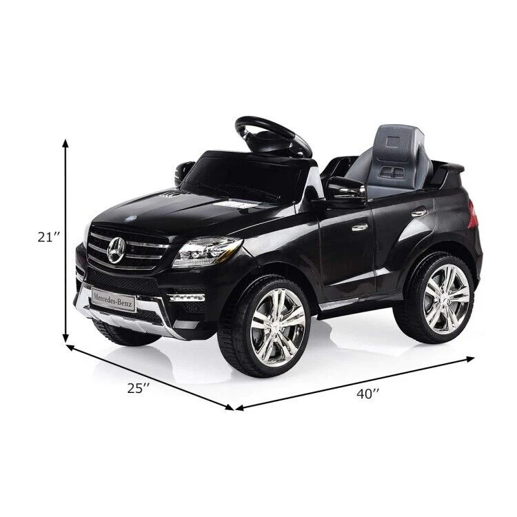 6V Mercedes Benz Electric Kids Ride On Car with MP3 Player and Remote Control - Suitable for Ages 3 to 6 Years - Image 4