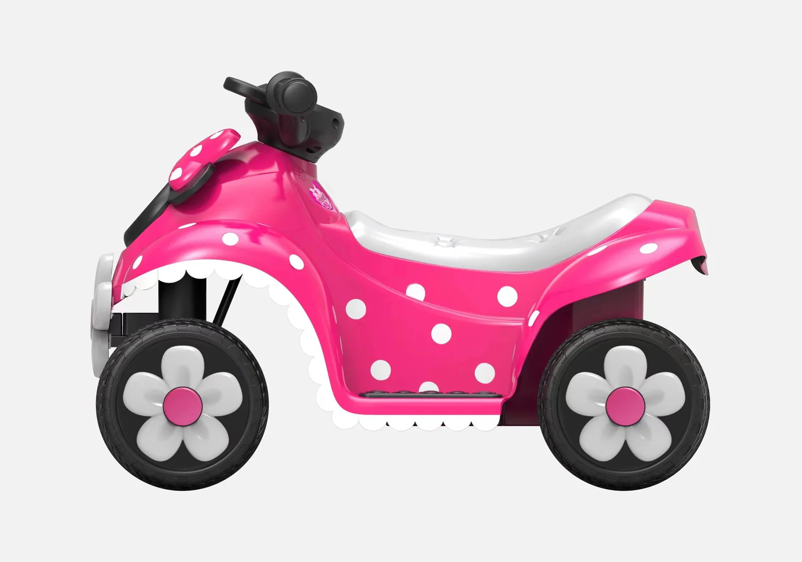6V Battery Powered Minnie Mouse Ride-On Quad for Kids Ages 3 and Up - Image 5