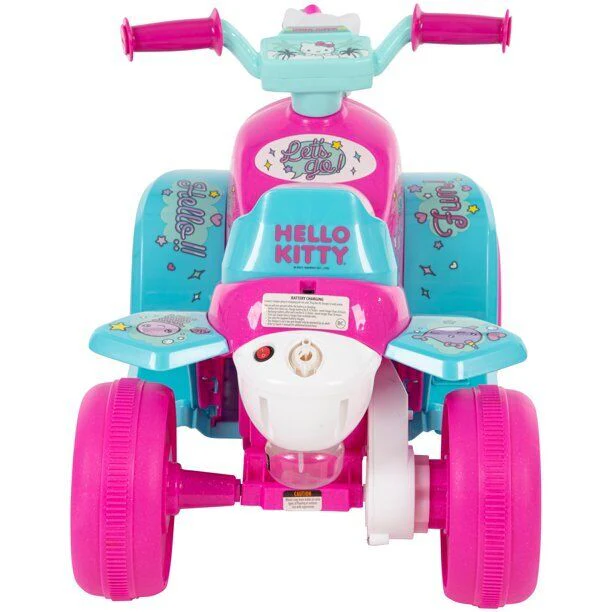 6V Pink Electric Quad Bike with Bubble Tank for Girls - Image 11