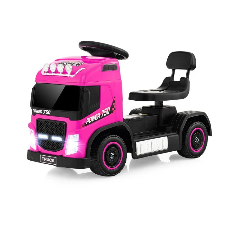 6V Rechargeable Battery Kids Electric Ride-On Truck Car with Adjustable Height Seat - Image 15
