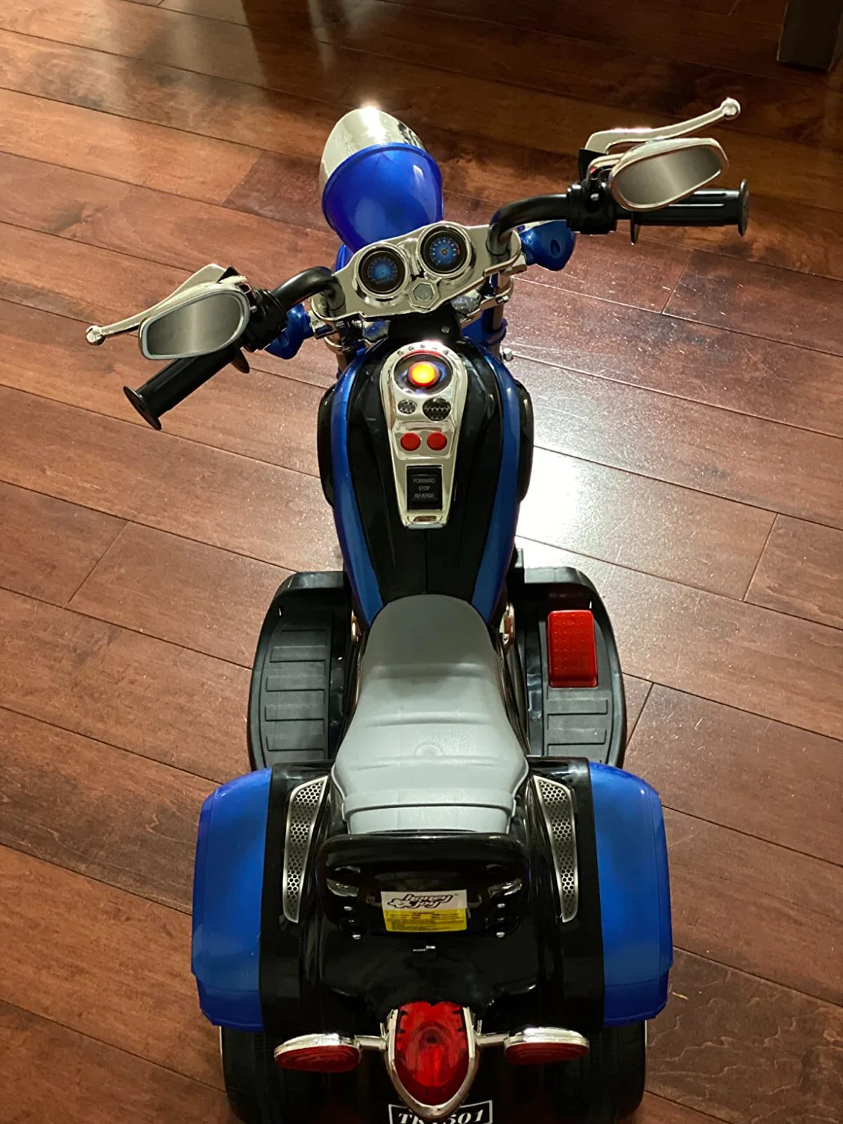 6V Toddler Electric Motorbike Ride-On Toy with Horn and Headlights for Indoor and Outdoor Use - Image 13