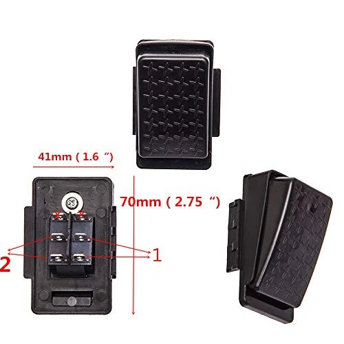 6V 12V Foot Pedal Accelerator and Reset Control Switch for Kids Ride-On Cars - Image 2