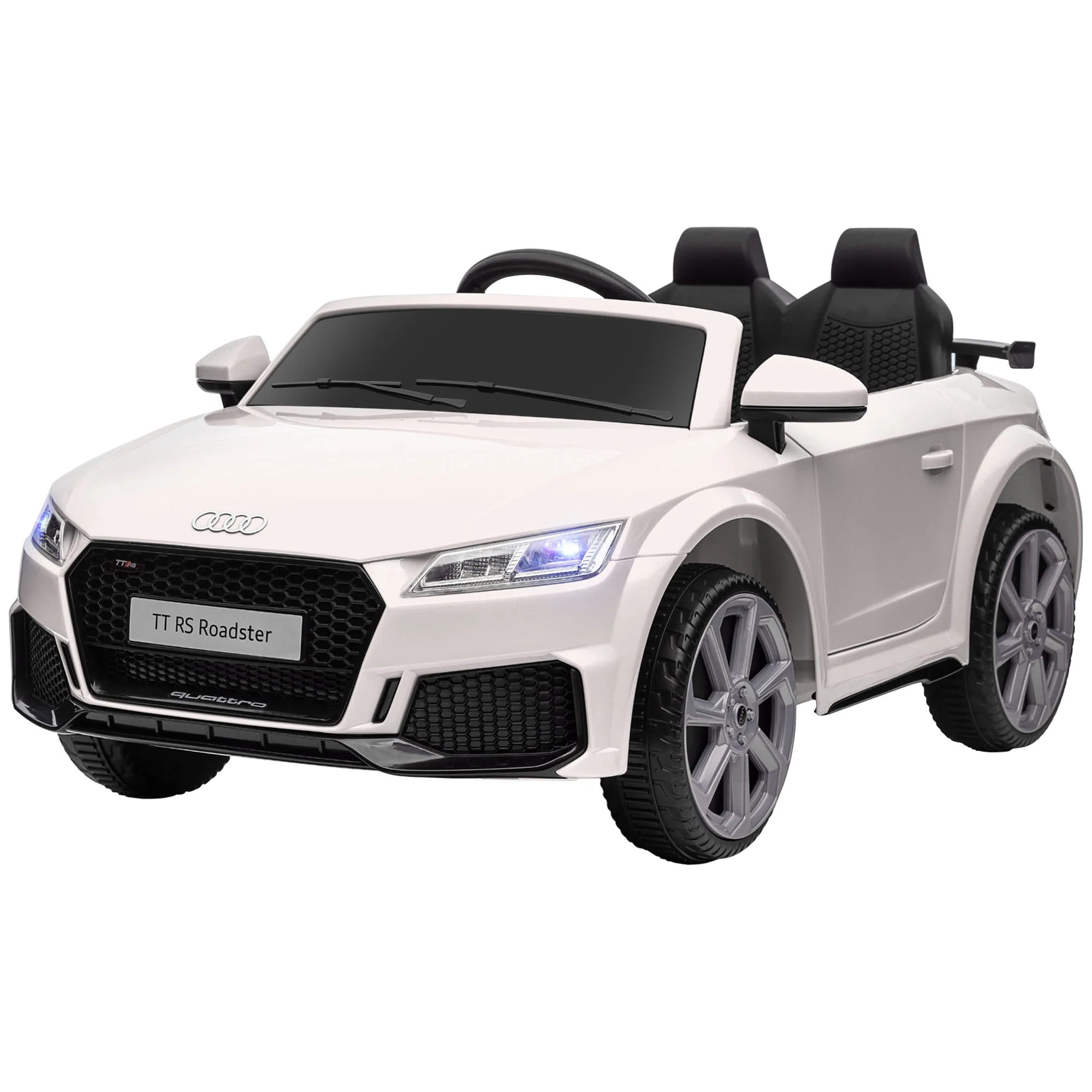 6V Battery-Powered Luxury Audi TT RS Riding Toy Car with Kids Seat - Image 4