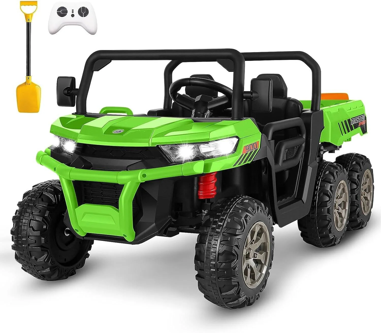 6x6 Ride On UTV Truck for Kids Ages 3-8 - Electric 2 Seater Vehicle for Boys and Girls - Image 2