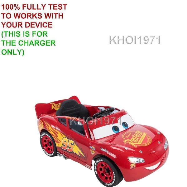 8 Feet AC Charger Adapter for Huffy Disney Pixar Cars 3 Lightning McQueen - Image 2