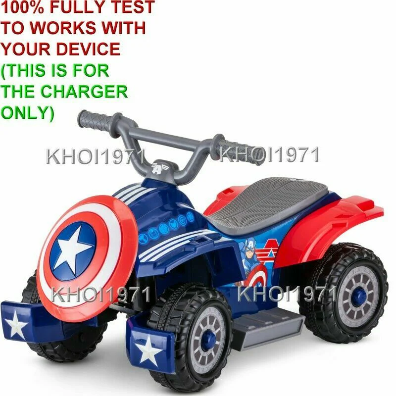 8-Foot AC Charger Adapter for Disney Quad Ride-On Toy Vehicle - Image 5