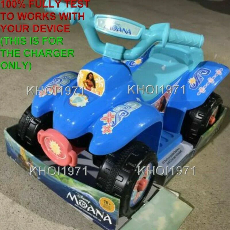 8-Foot AC Charger Adapter for Disney Quad Ride-On Toy Vehicle - Image 9