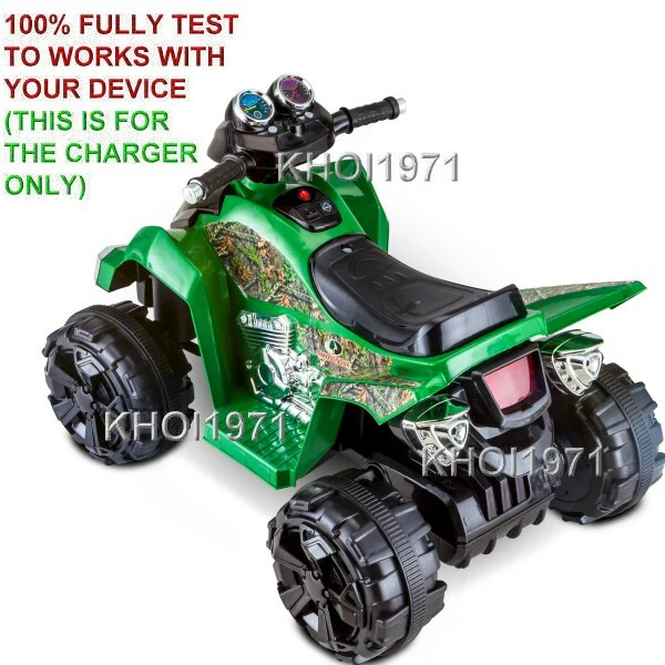 8 FT Wall Charger AC Adapter 6V for Kid Trax Mossy Oak ATV Green KT1356WM Battery - Image 2