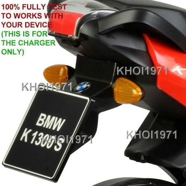 8-Foot Wall Charger AC Adapter for 12V Red BMW K1300S Ride-On Motorcycle Battery - Image 5