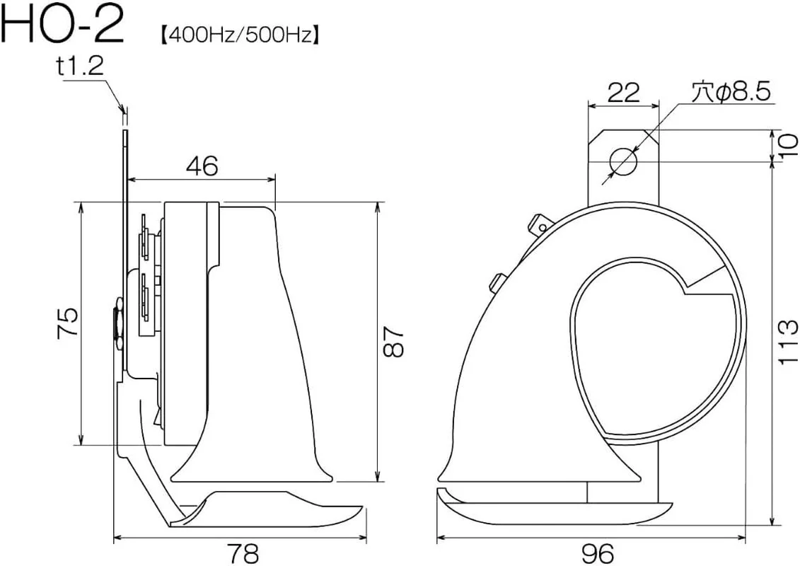 Sports Horn with 115dB Sound and Dual 400Hz & 500Hz Tones - Image 5