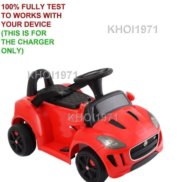 6 Volt AC Charger Adapter for Jaguar F Type Ride-On Battery - Image 2