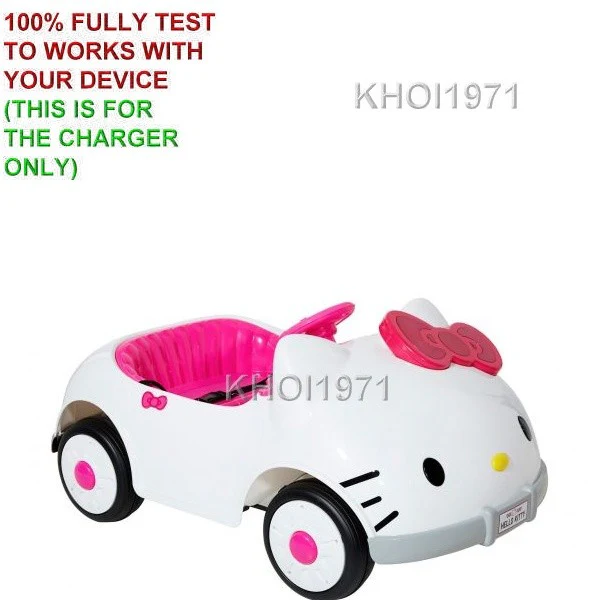 6V AC Wall Charger Adapter for Hello Kitty Ride-On Car Model 8802-71 - Image 2