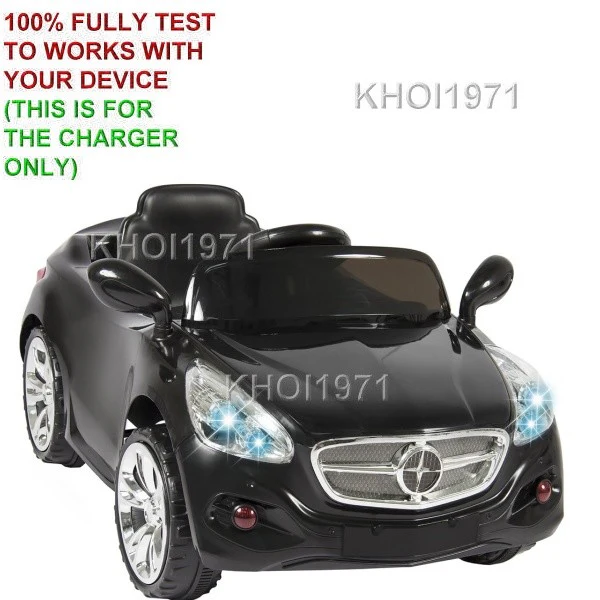 Black AC Wall Charger Adapter for Ride-On Car Model SKY2084 - Image 2