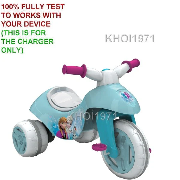 6V Dual Power AC Charger Adapter for Disney Frozen Ride-On Trike Model 17295 - Image 2