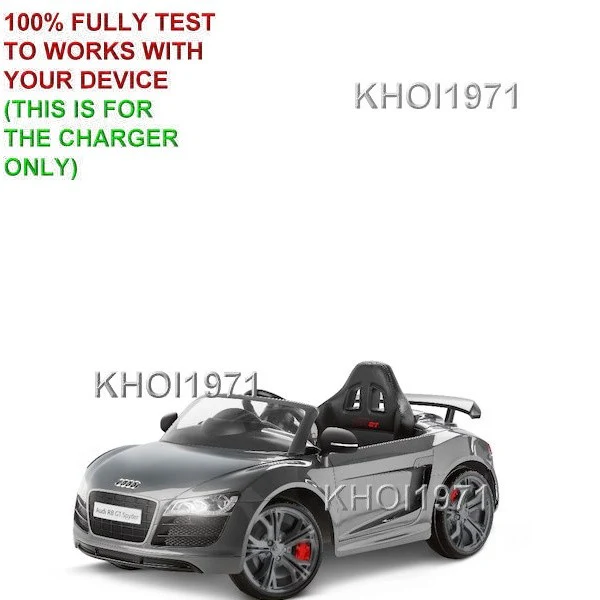 8FT Wall Charger AC Adapter for 6V Kid Trax Audi R8 Avigo Ride-On Battery - Image 2