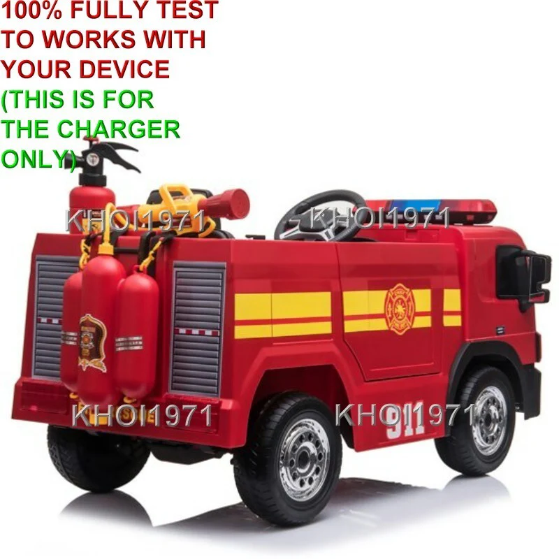 12V AC Wall Charger Adapter for Blazin Wheels Fire Truck Ride-On Battery - Image 4
