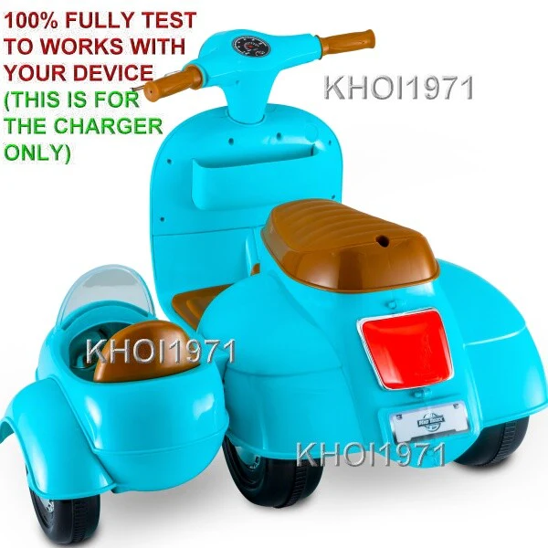 8FT Wall Charger AC Adapter for KidTrax KT1278WM Teddy Bear Side Ride-On Scooter - Image 3