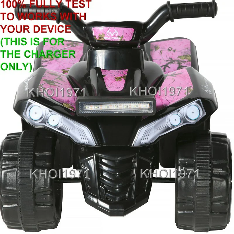8FT Wall Charger AC Adapter for Pink Camo 6V Ride-On Toy - Image 4