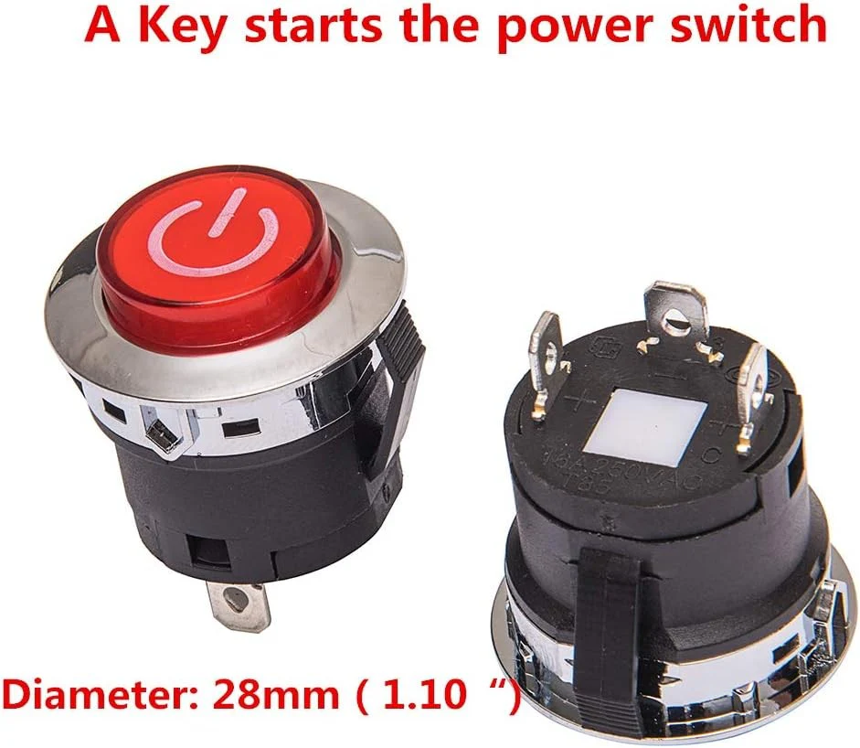 Kids Power Switch Button Start Key Accessory for Interactive Play - Image 2