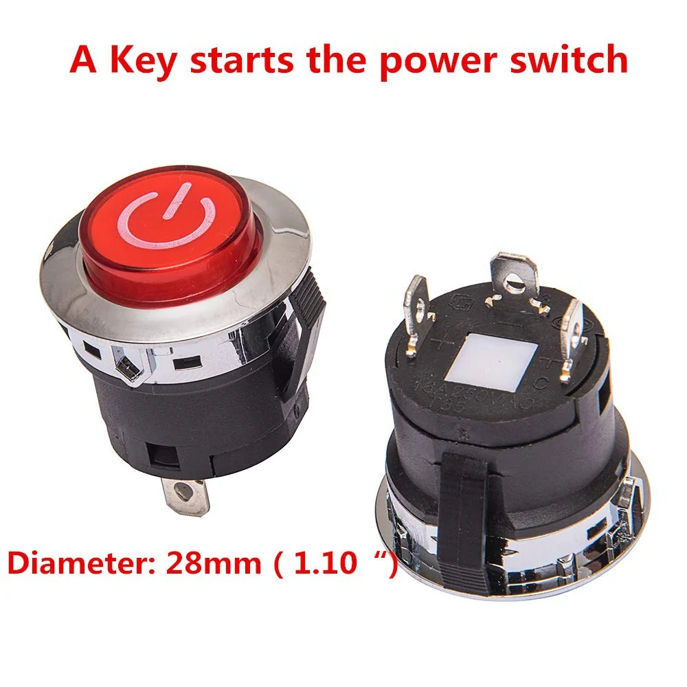 Power Switch Key Accessory in Red for Small Devices - Image 2