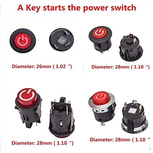 Kids Power Switch Button Accessory with Key Start for Electronic Toys - Image 3