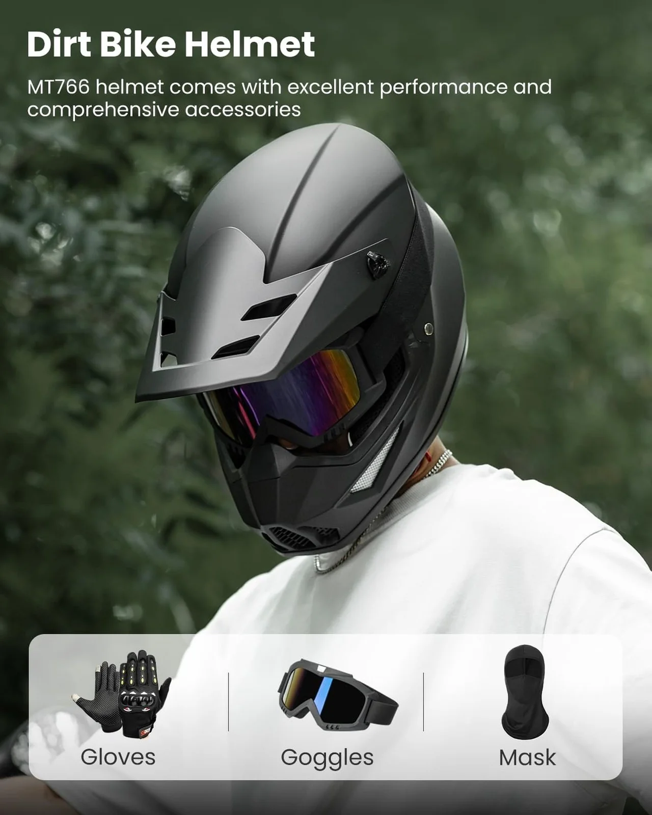 Off-Road Helmets for Adults - Motocross, ATV, UTV, and Four-Wheeler Gear - Image 2