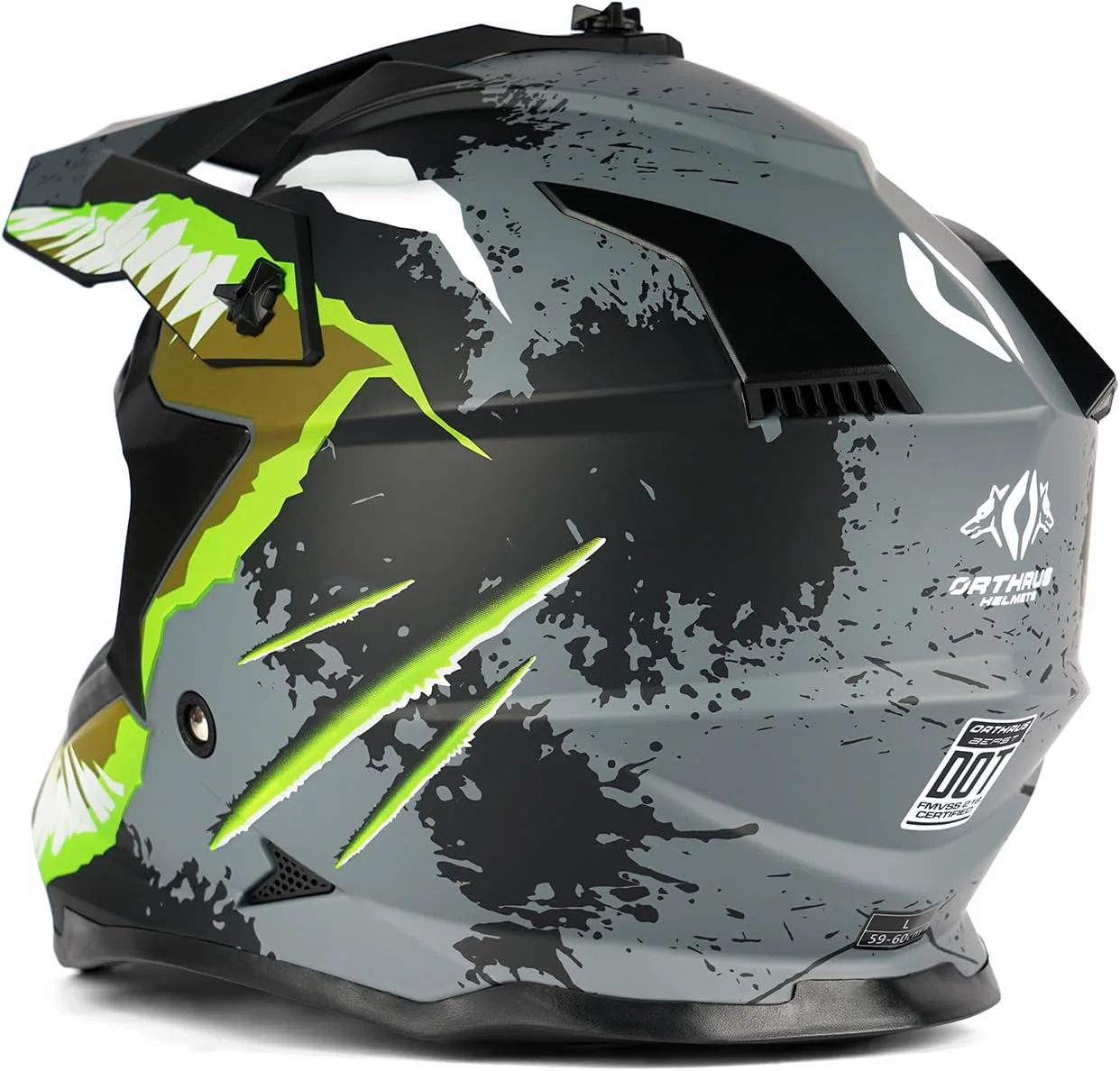 Advanced Off-Road Helmet for Adult ATV and Motorcycle Riders: Optimal Safety and Performance - Image 4