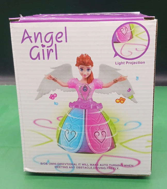 Dancing Princess Angel Doll with Spinning, Lights, and Music for Girls