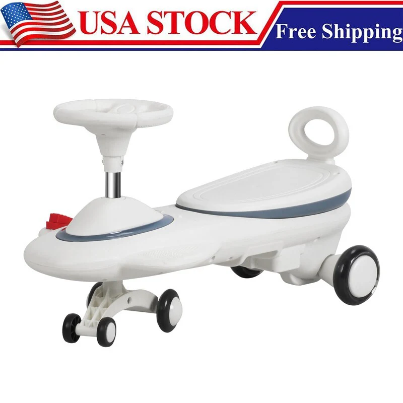 Electric Anti-Roll Twist 2-in-1 Swing Car Toy for Kids Ages 1-6 - Image 15
