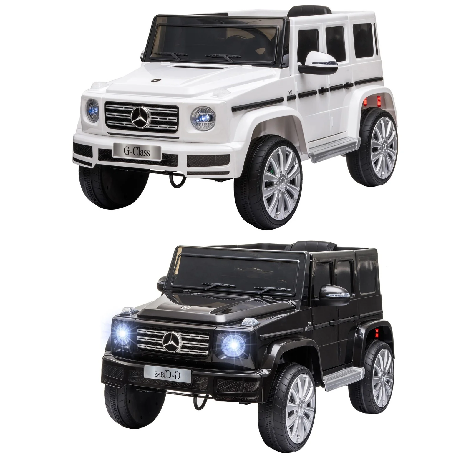 12V Kids Electric Ride-On Car Toy with Remote Control, Headlights, and Suspension - Image 12