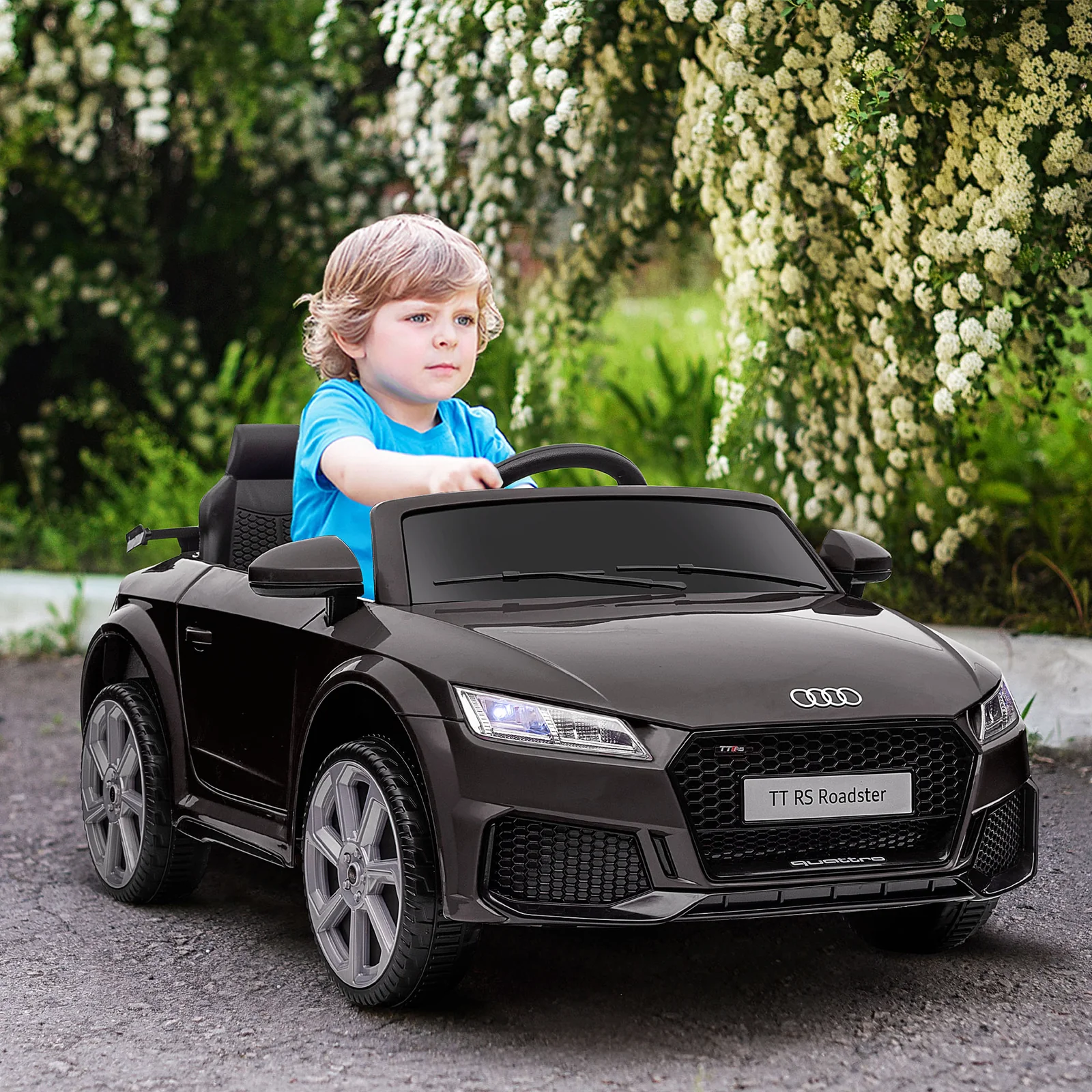 6V Kids Electric Ride-On Car Licensed Audi TT RS with Suspension System - Image 2