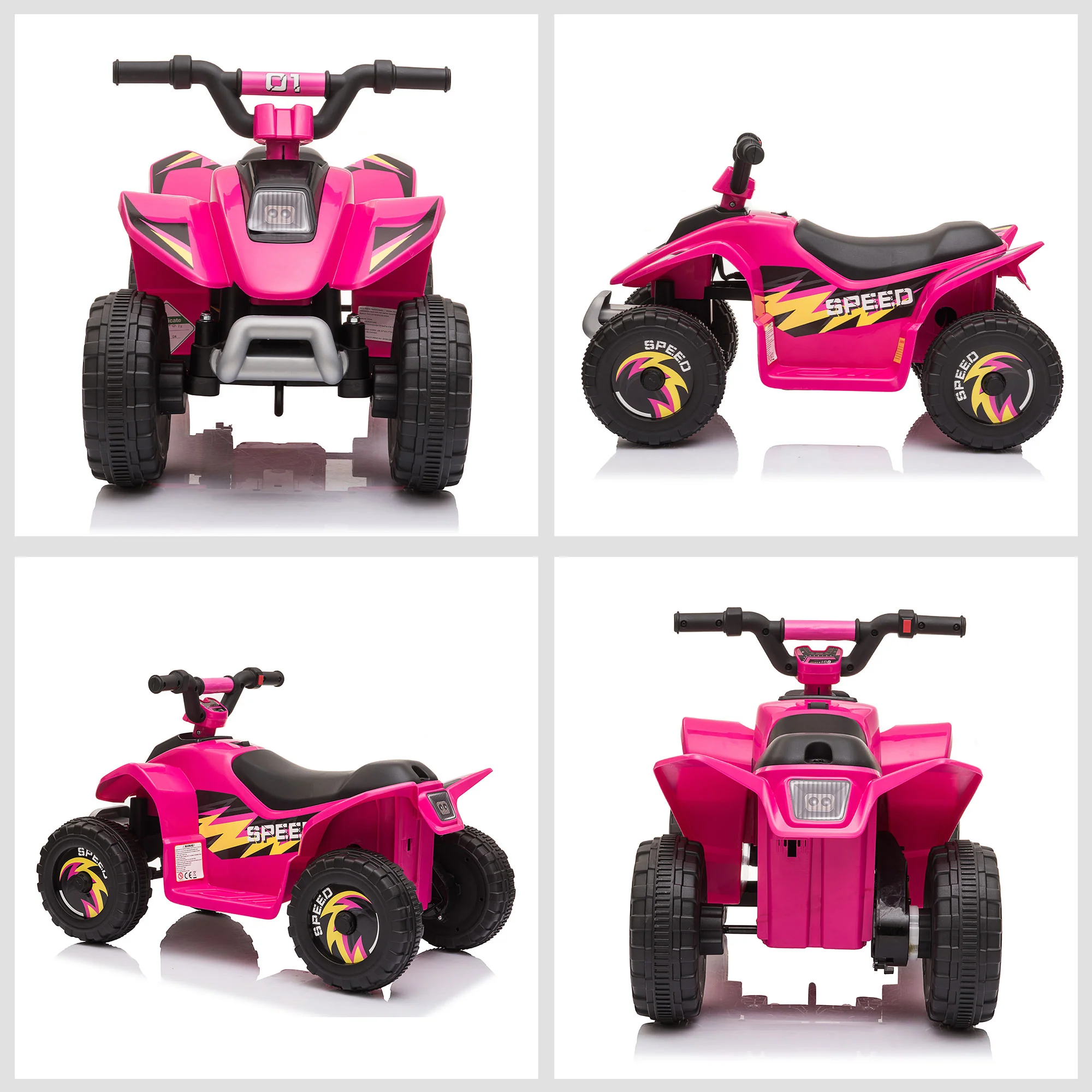 6V Electric Ride-On Car for Kids with Large Wheels, Suitable for 18-36 Months - Image 10