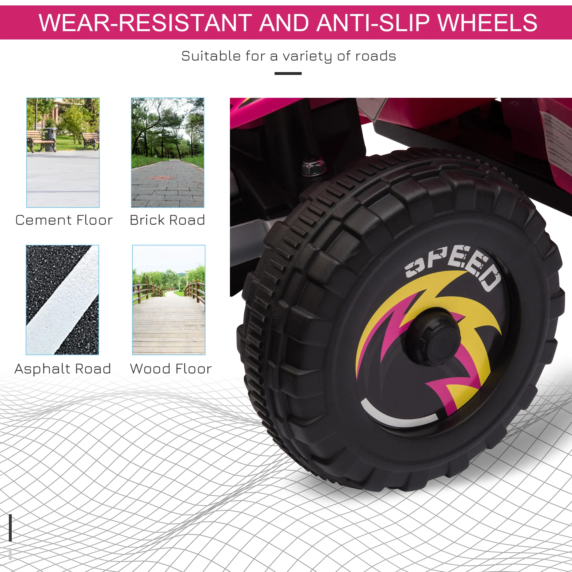 6V Electric Ride-On Car for Kids with Large Wheels, Suitable for 18-36 Months - Image 8