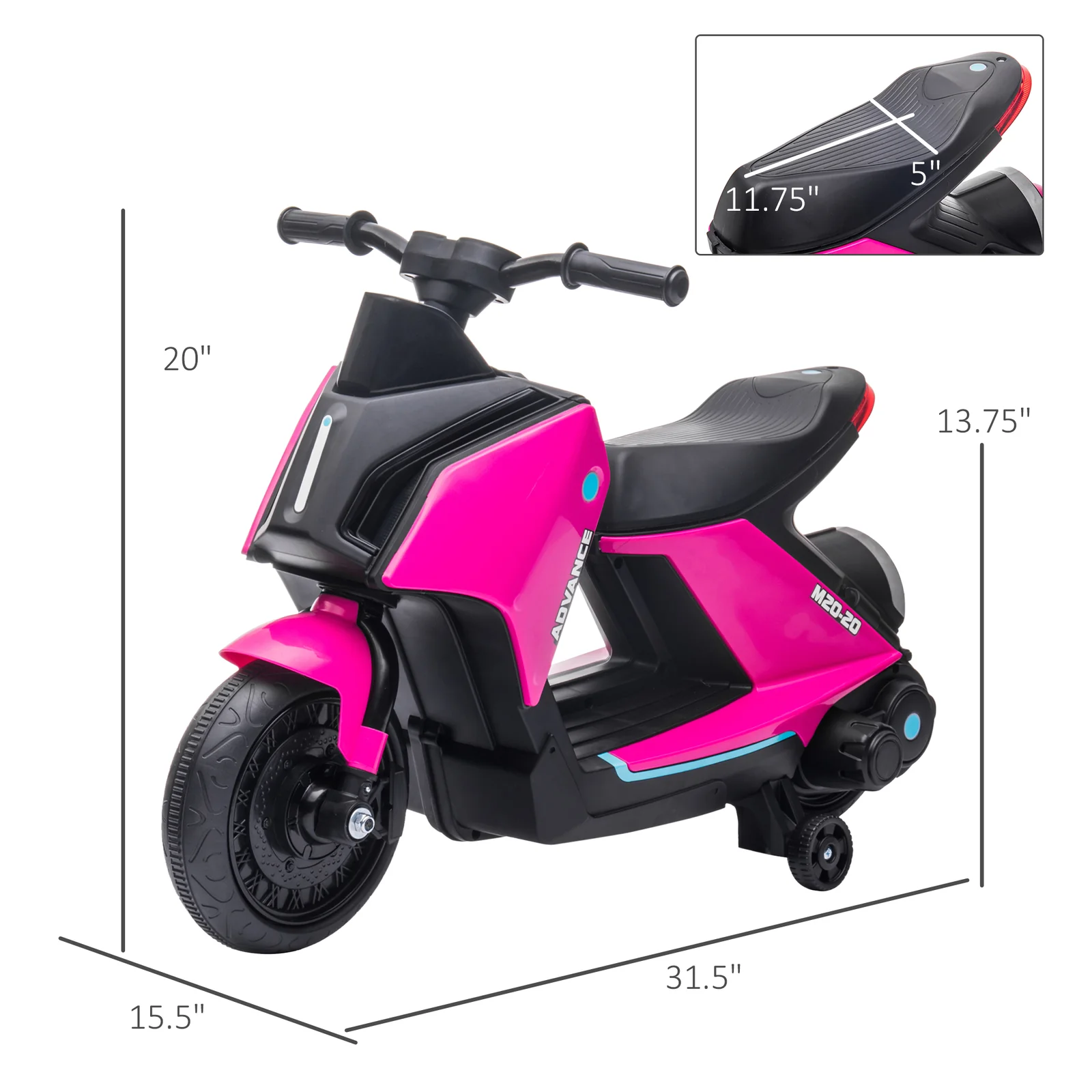 6V Electric Battery-Powered Kids Ride-On Dirt Bike Motorcycle Toy - Image 7