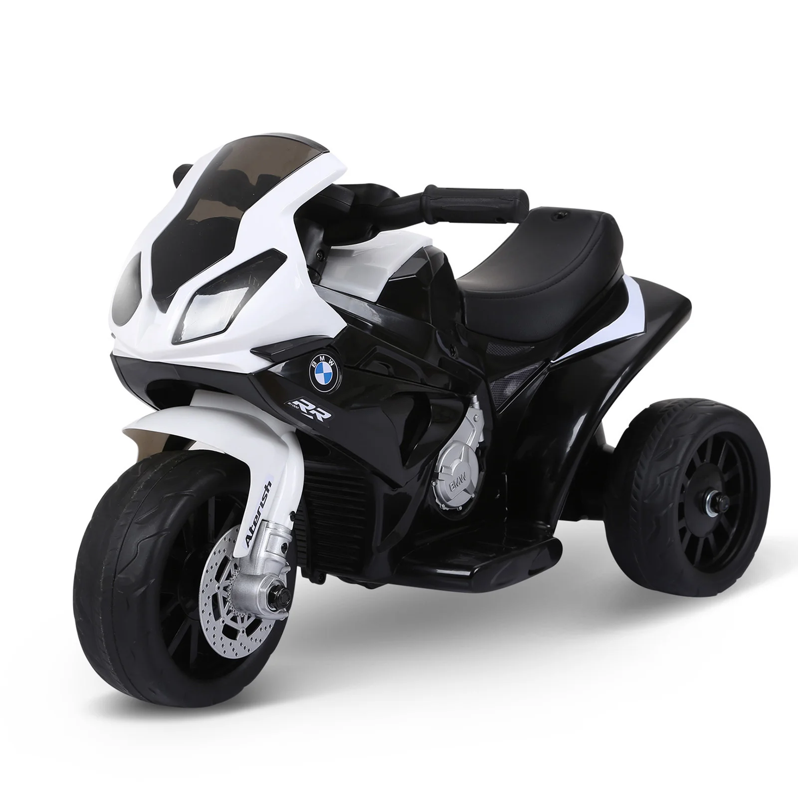 6V Licensed Kids BMW Toddler Motorcycle with Headlight Black