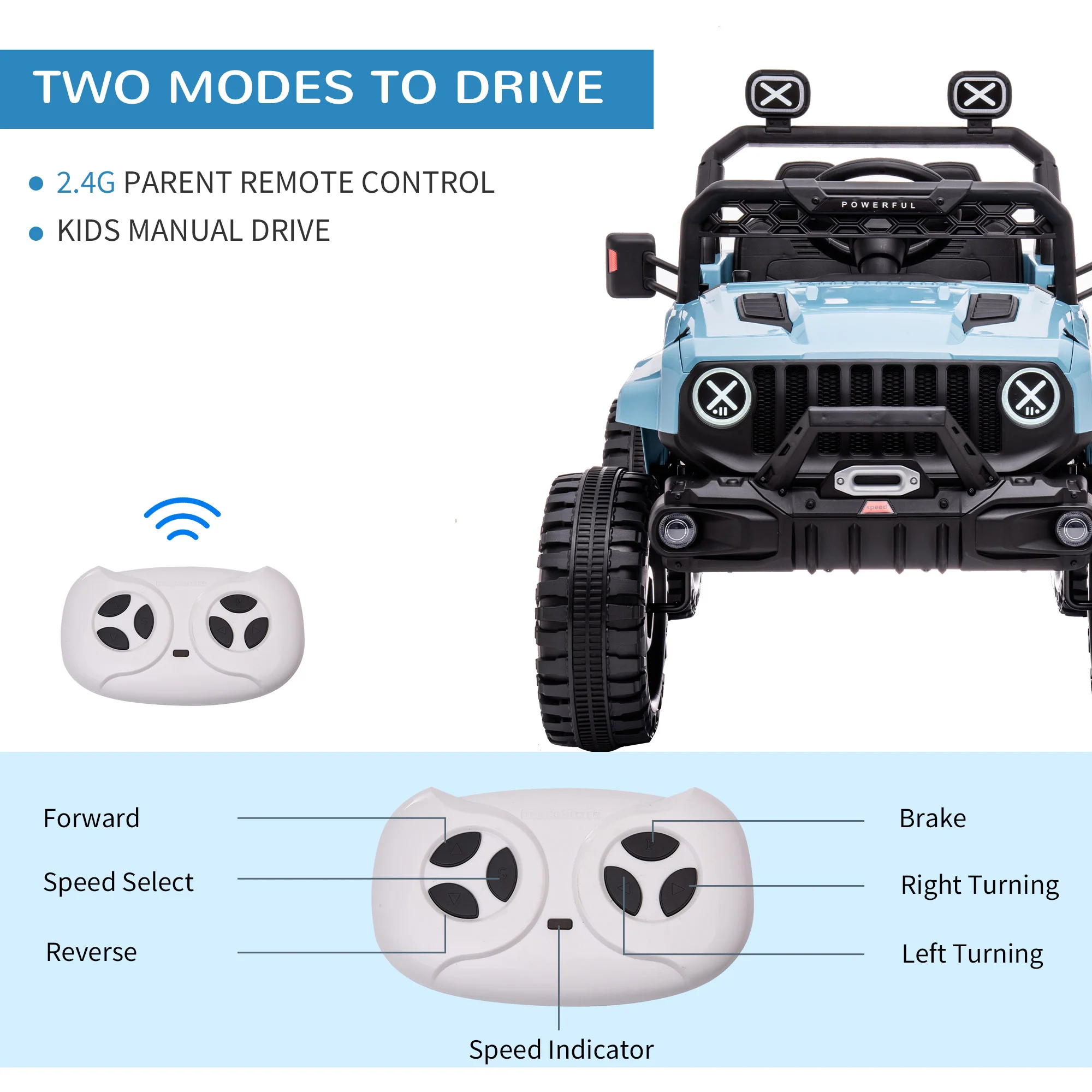 Battery Operated Electric Ride-On Car for Kids with Music - Image 7