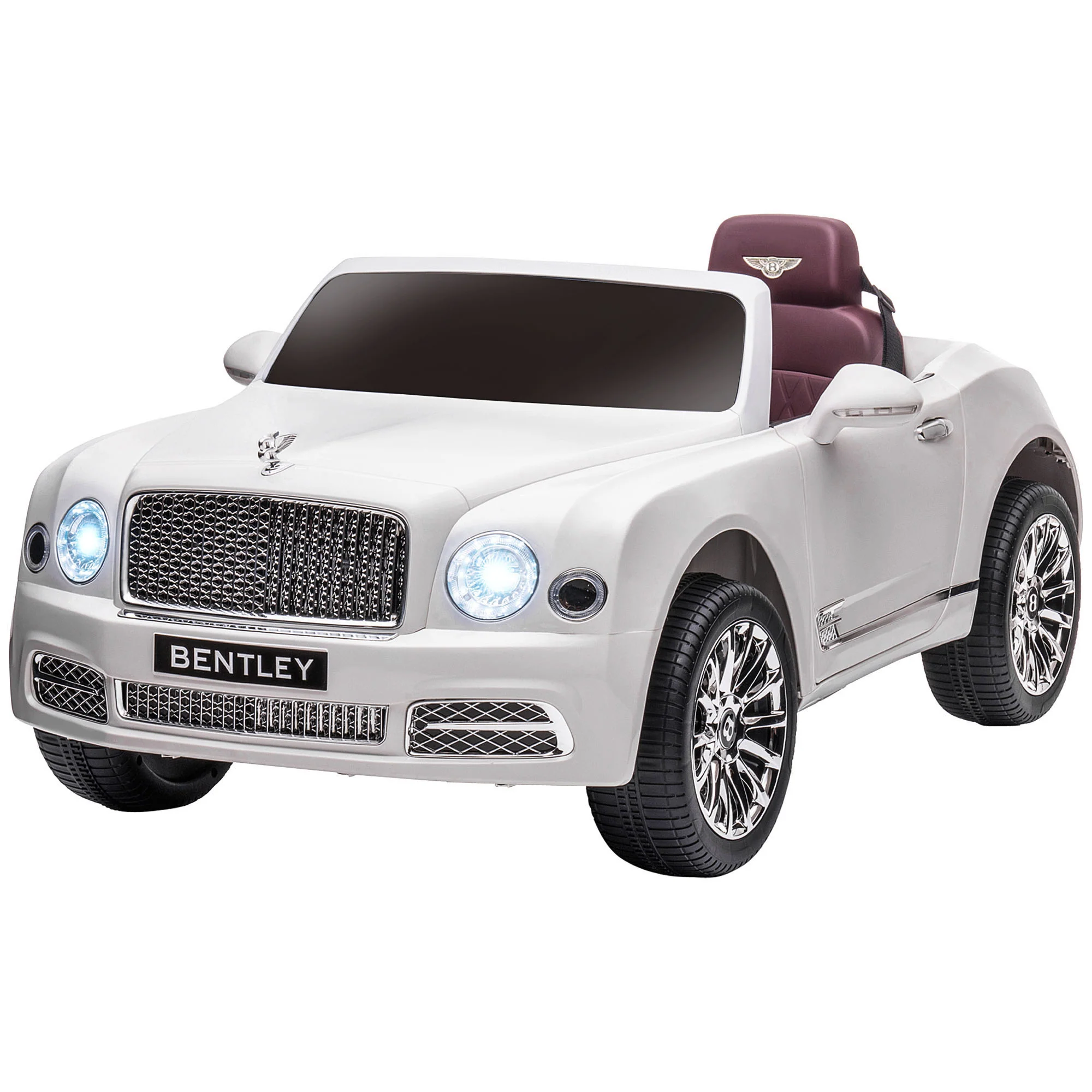 Licensed 12V Battery-Powered Electric Bentley Mulsanne Ride-On Car - Image 4