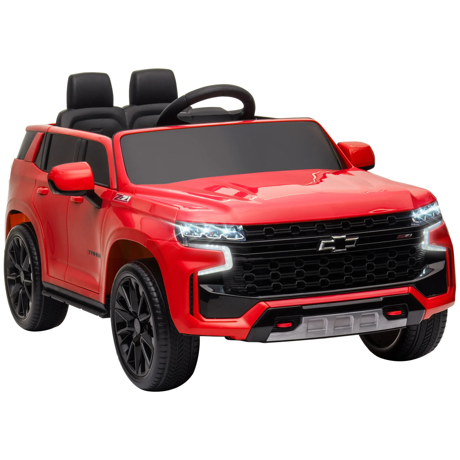 Licensed Chevrolet Tahoe 12V Battery-Powered Kids Ride-On Car - Image 8