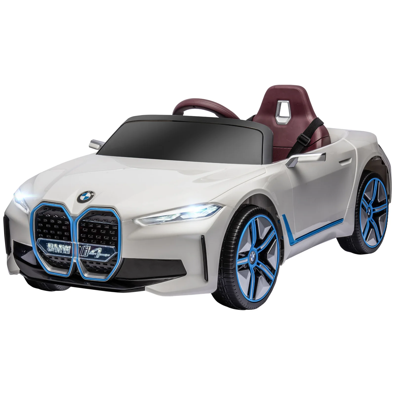 12V Licensed BMW Electric Ride-On Car for Kids with 2.4G Remote Control - Image 3