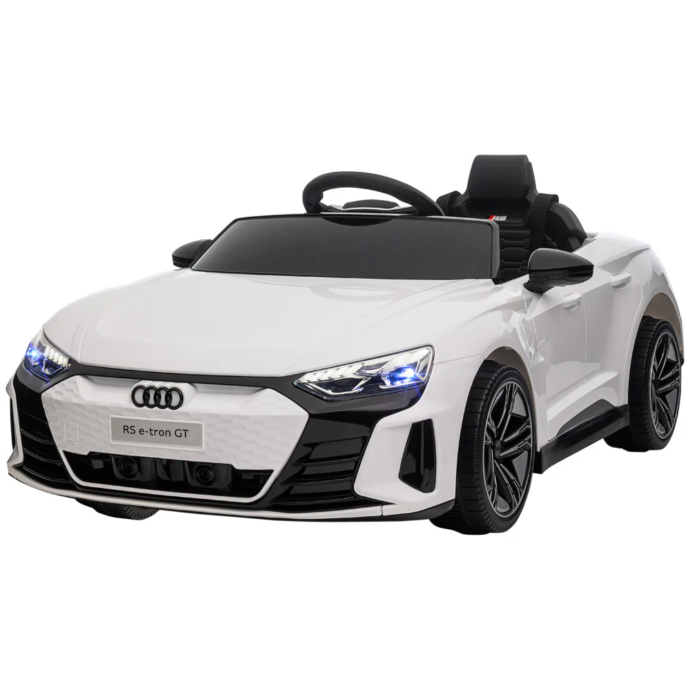 12V Kids Licensed Audi RS E-tron GT Electric Ride-On Car with 3.1 MPH Speed - Image 10