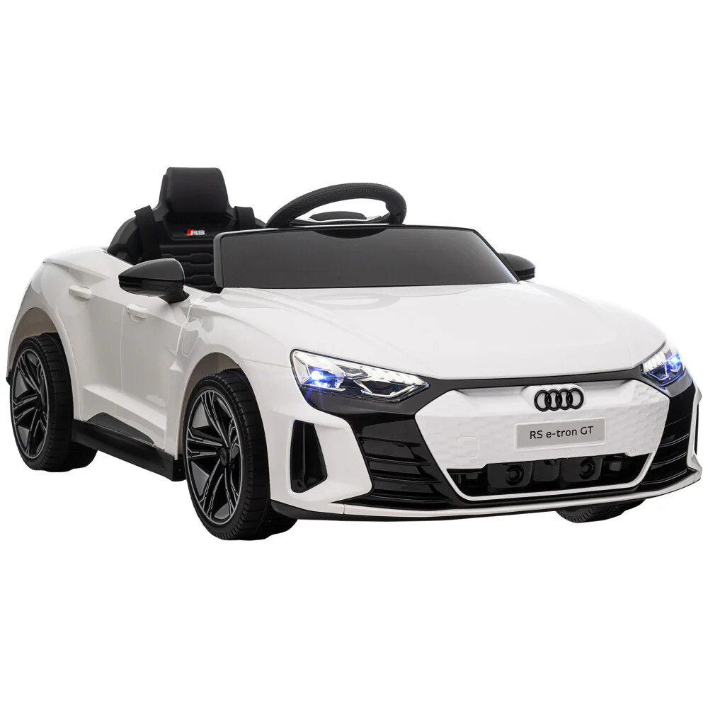 12V Kids Licensed Audi RS E-tron GT Electric Ride-On Car with 3.1 MPH Speed - Image 11