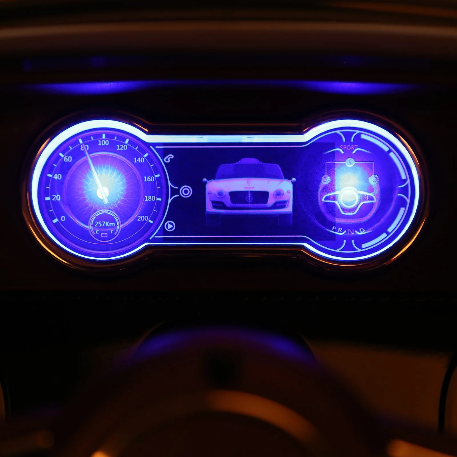 Kids 12V Licensed Bentley EXP12 Electric Ride-On Car with Music - Image 10
