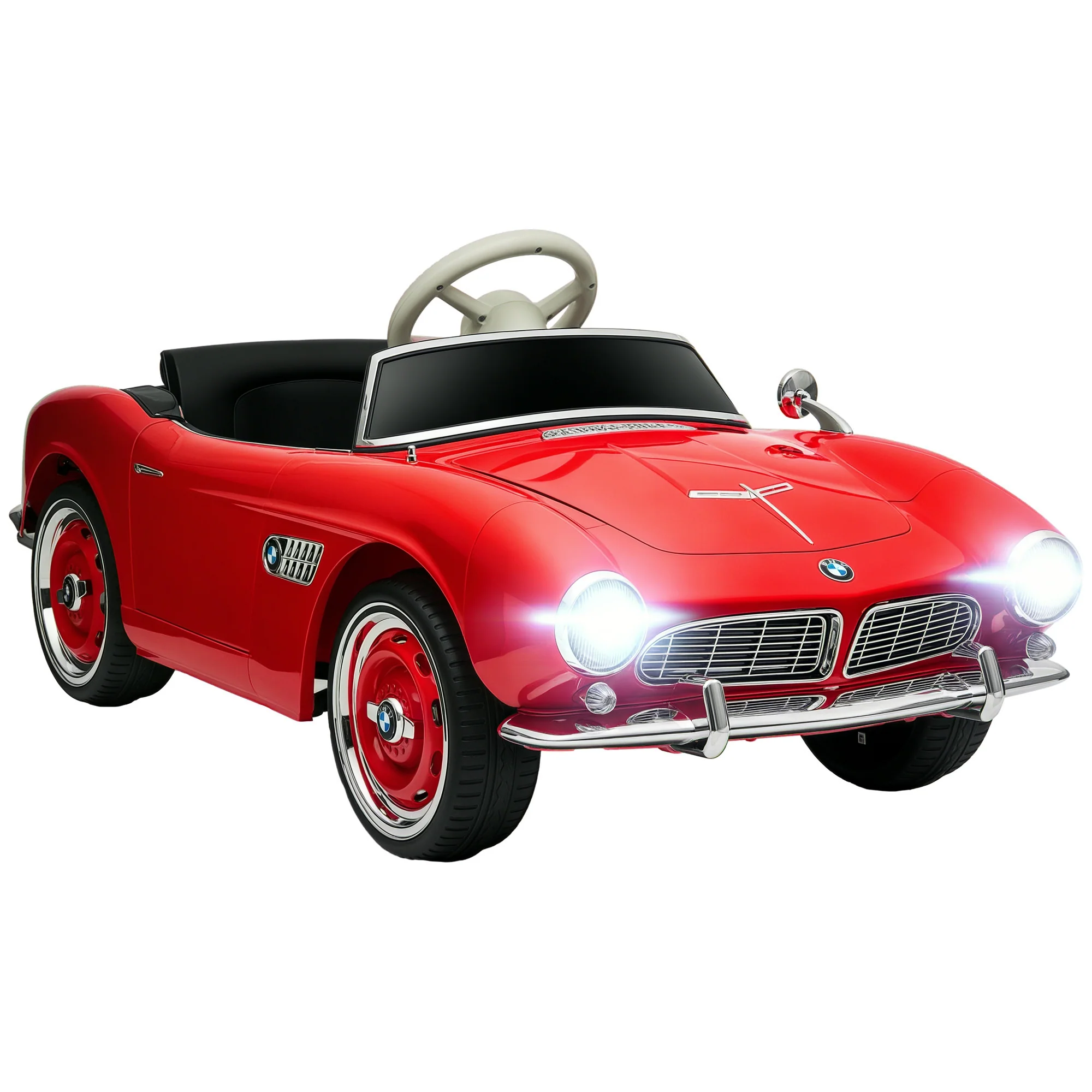 Licensed BMW 12V Electric Ride-On Car for Kids with Easy Transport - Image 3