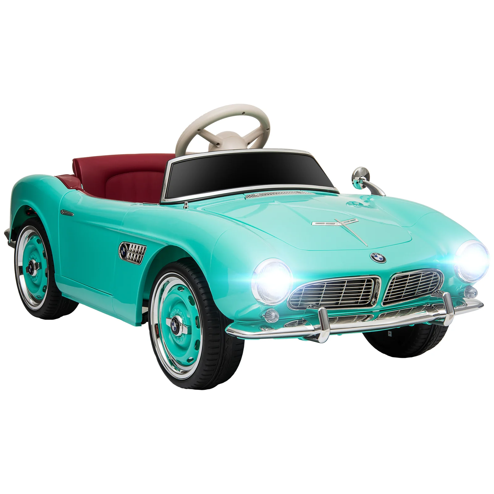 Licensed BMW 12V Battery-Powered Electric Ride-On Car for Kids