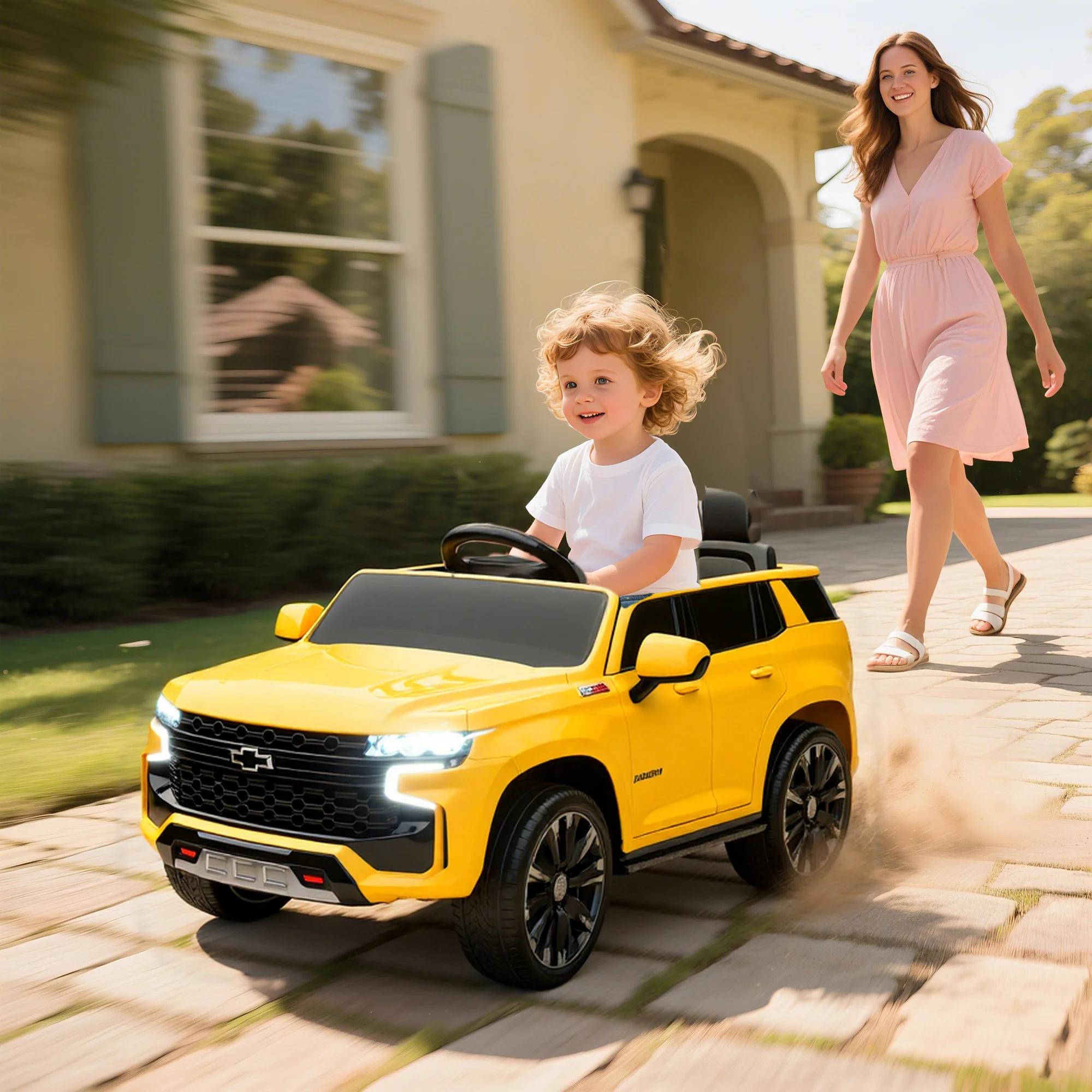 Licensed Chevrolet Tahoe Electric Ride-On Car with Remote Control