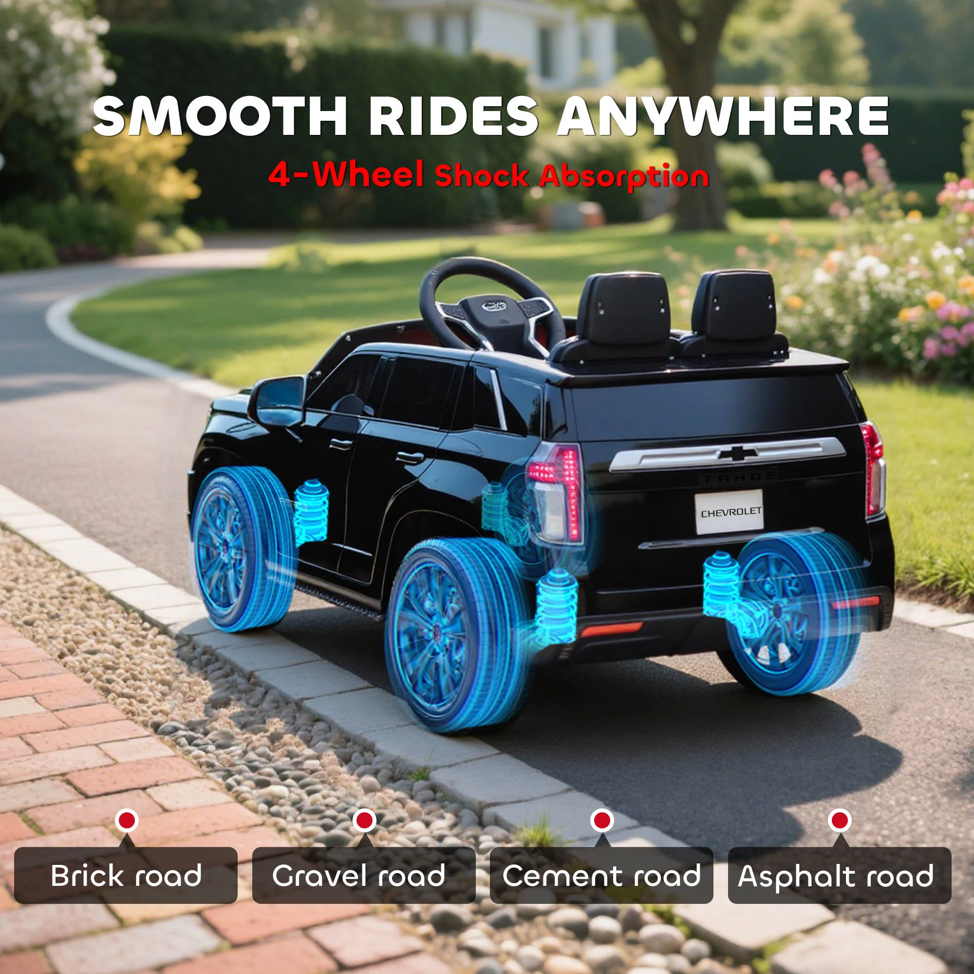 Licensed Chevrolet Tahoe Electric Ride-On Car with Remote Control - Image 55