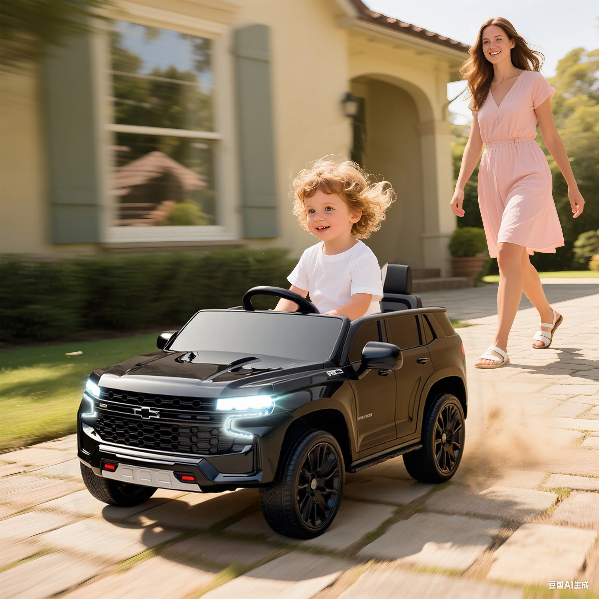 Licensed Chevrolet Tahoe Electric Ride-On Car with Remote Control - Image 57
