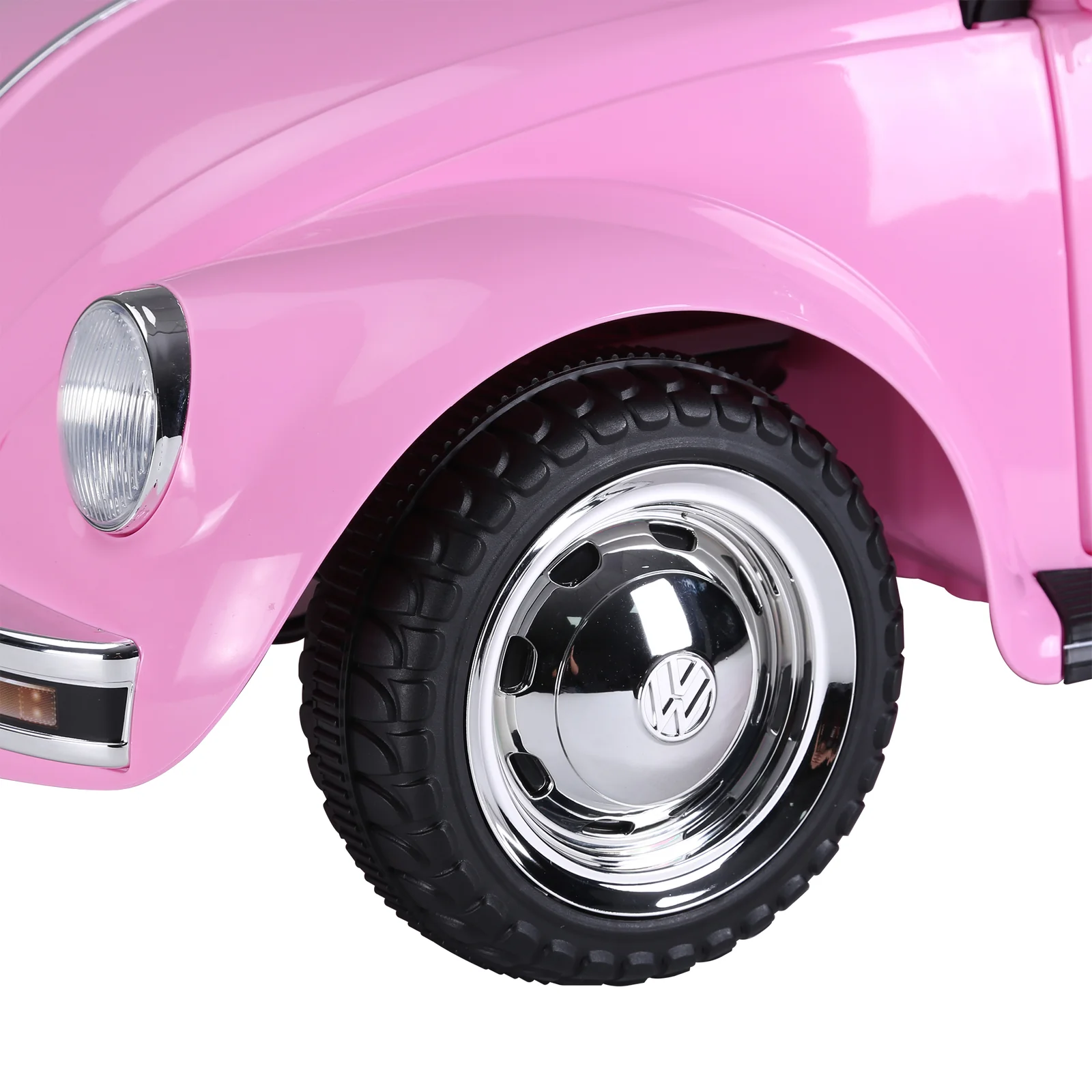 Licensed Volkswagen Beetle Electric Ride-On Car for Kids with 6V Battery Power - Image 2